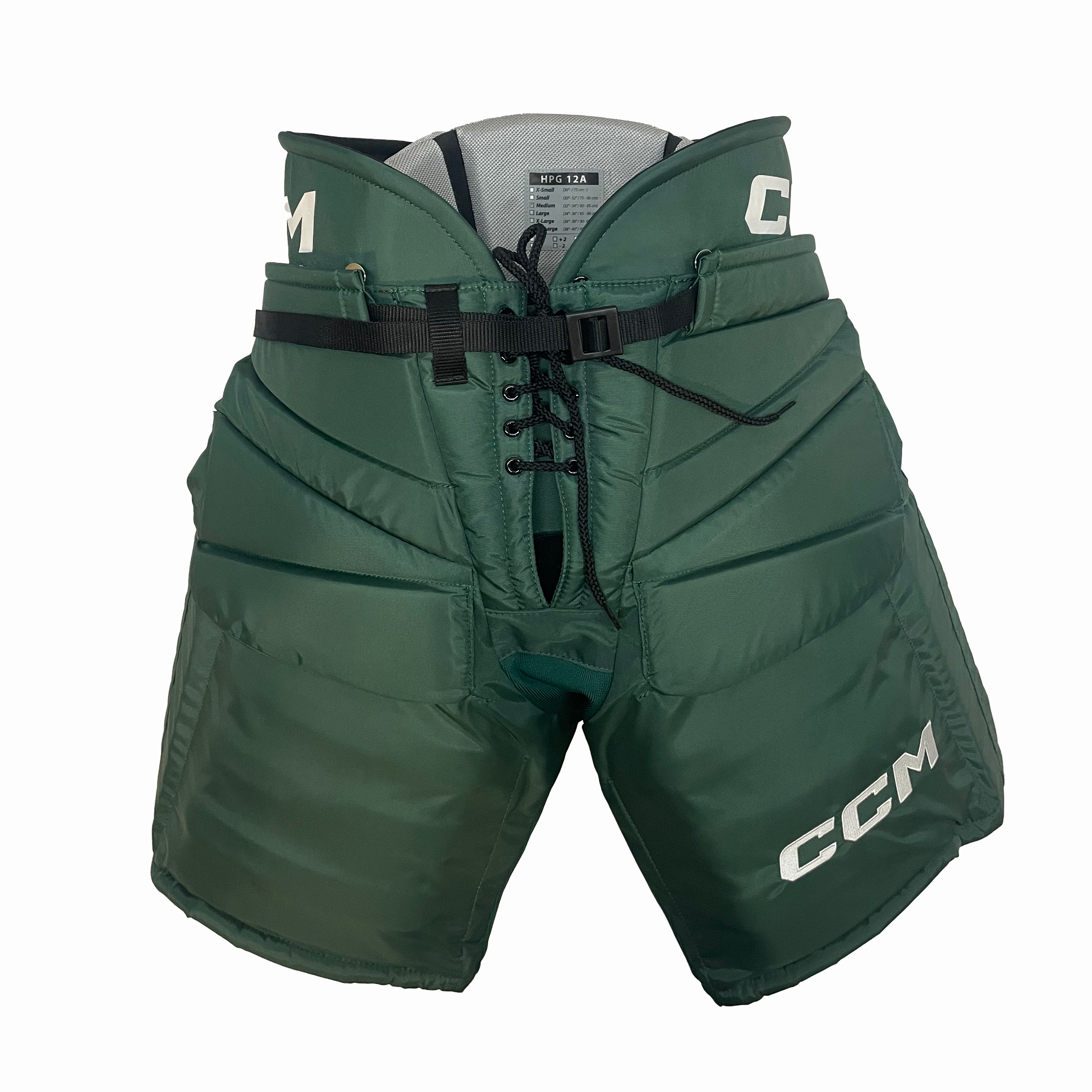 CCM HPG12A - Pro Stock Hockey Goalie Pants (Green)